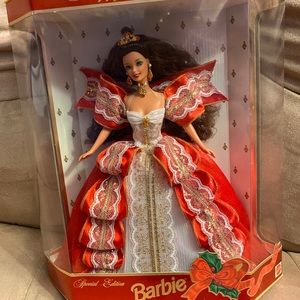10th anniversary happy holidays Barbie doll